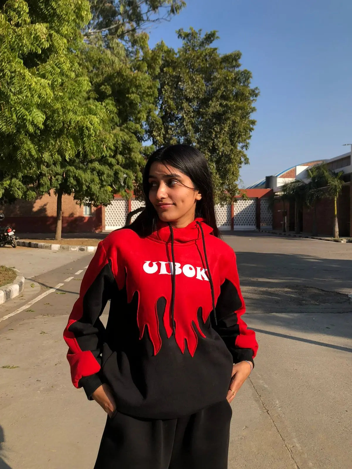 Unisex Flame Hoodie